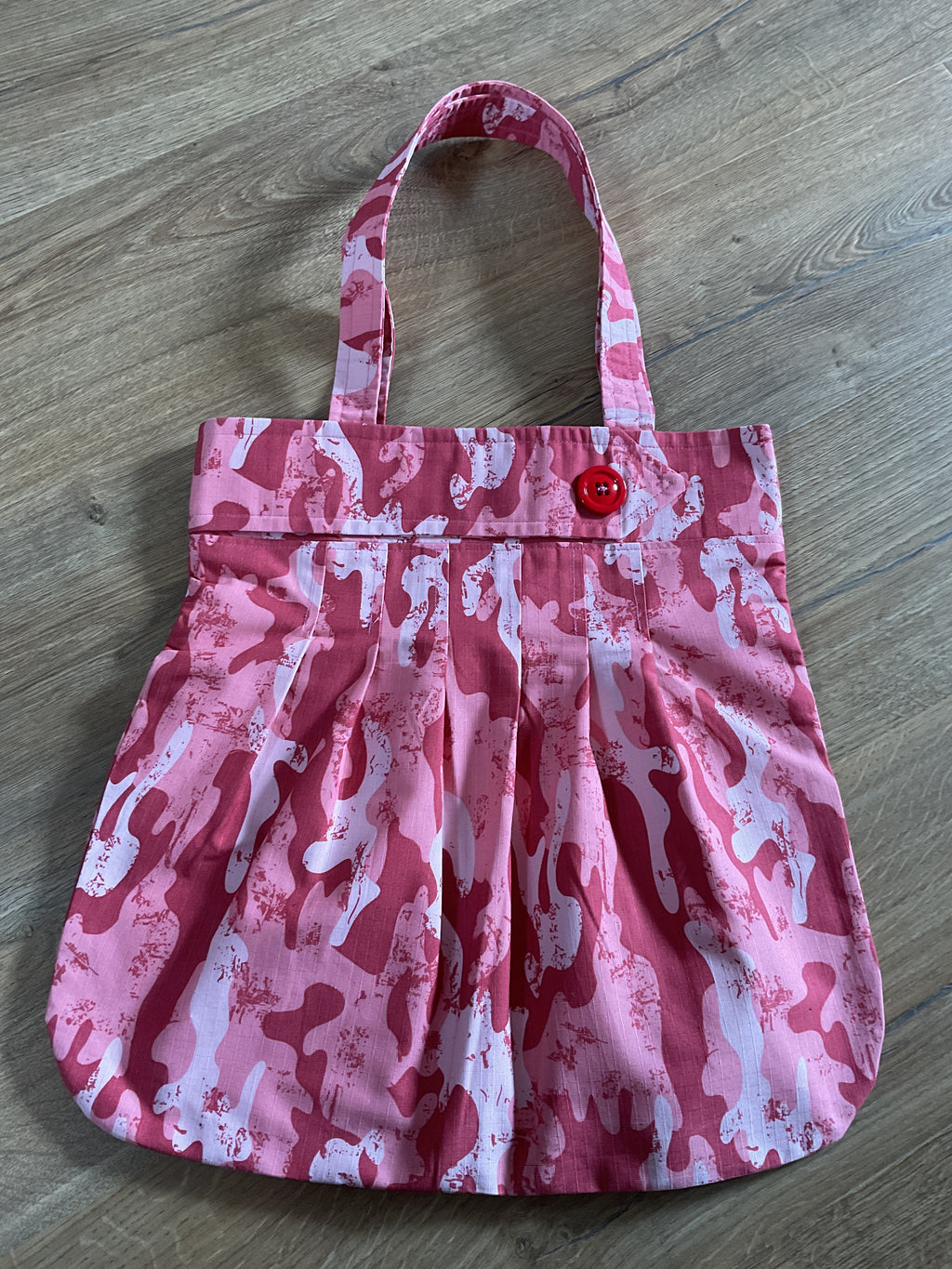 Camouflage Print Tote Bag