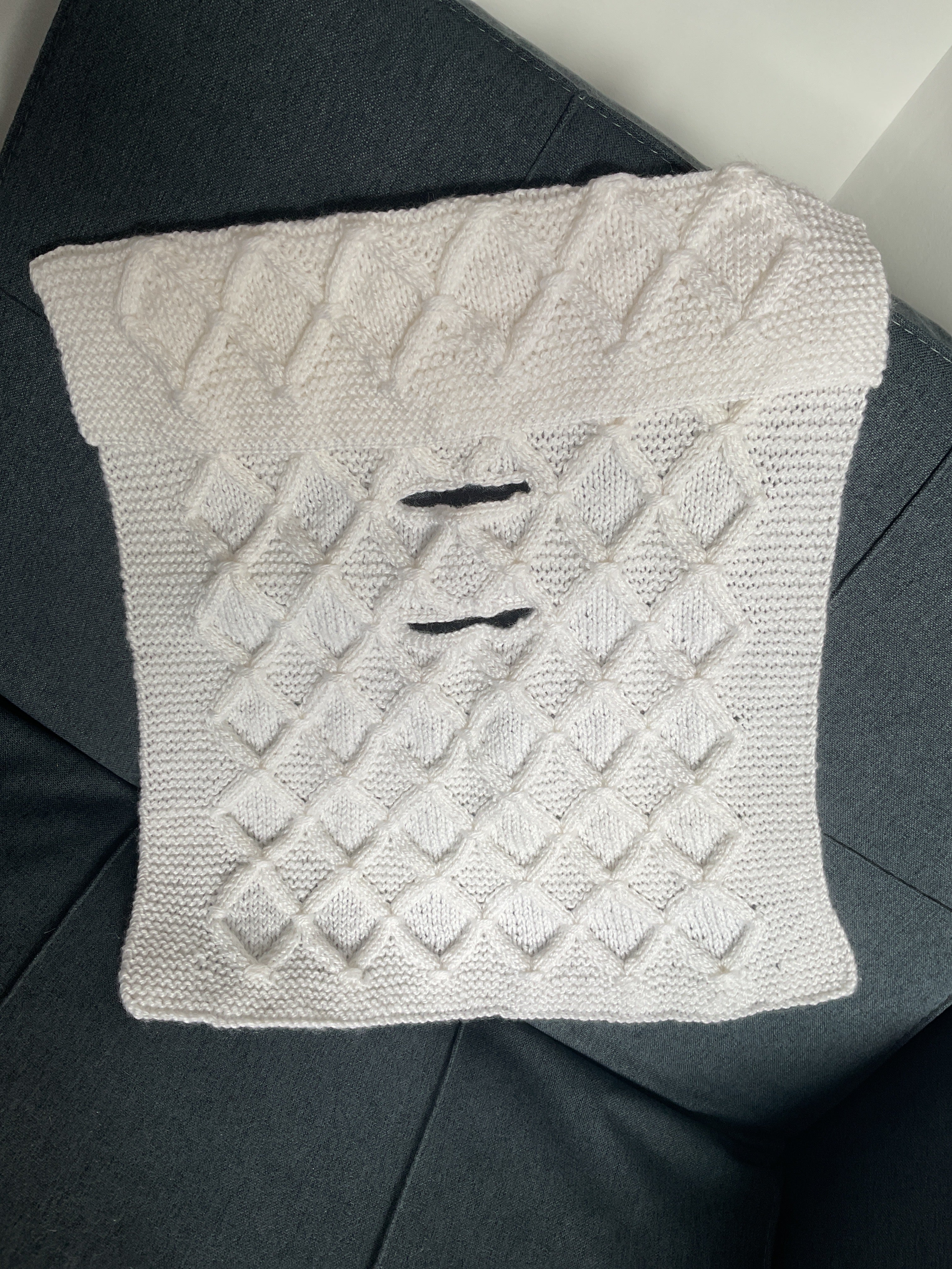 White Car and Buggy Seat Blanket