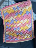 Entrelac baby Blanket