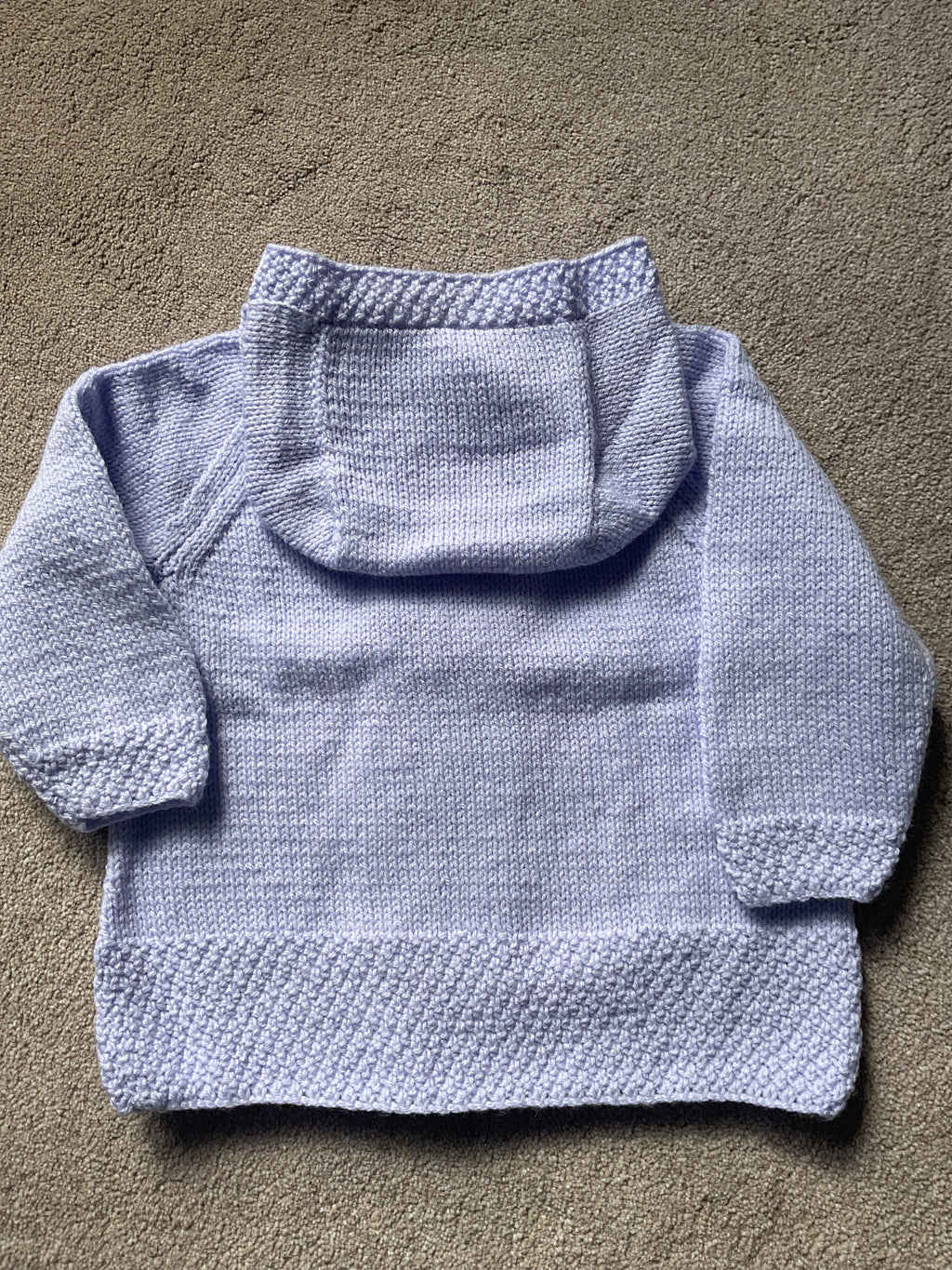 Lilac hooded jacket