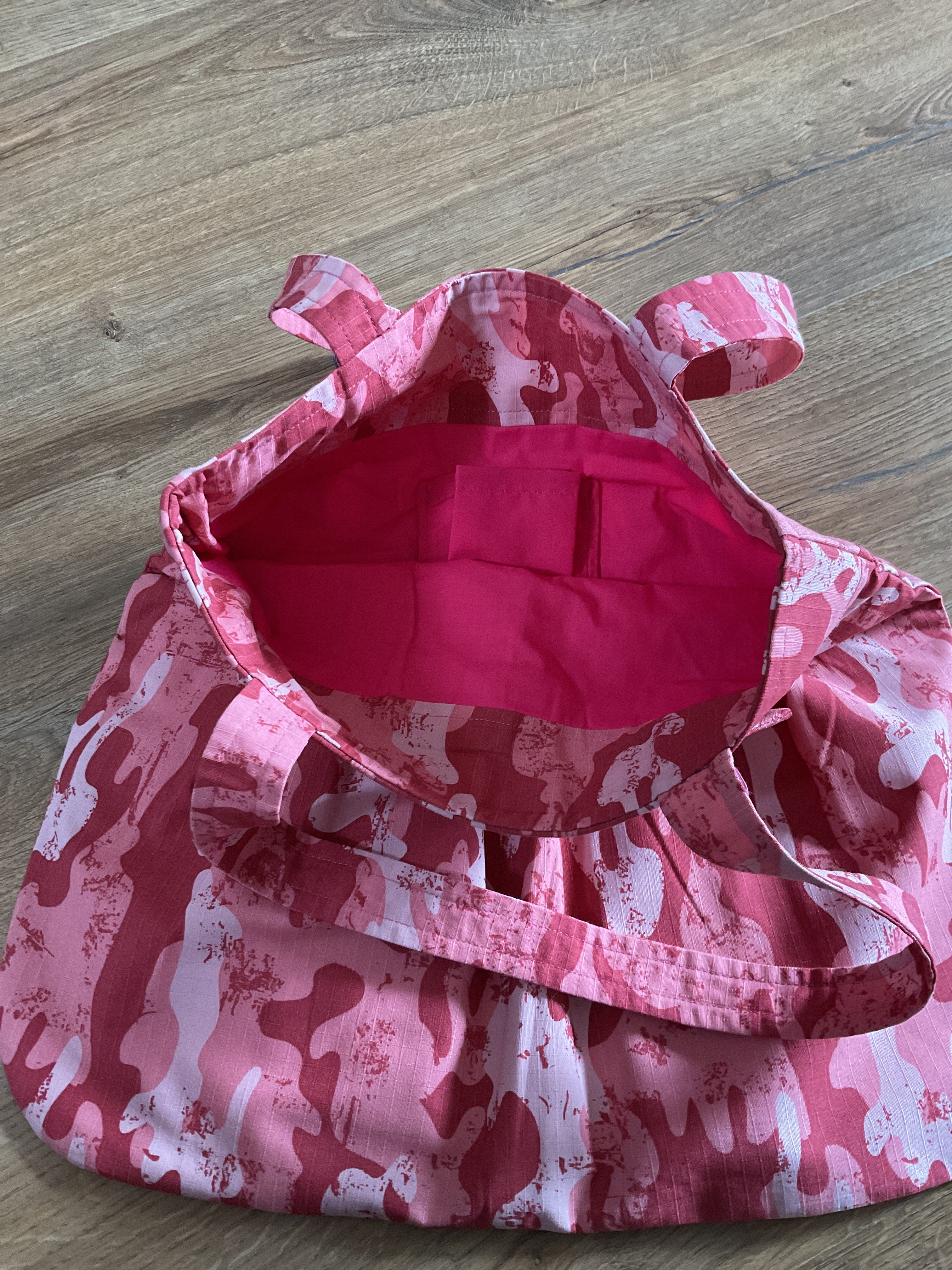 Camouflage Print Tote Bag